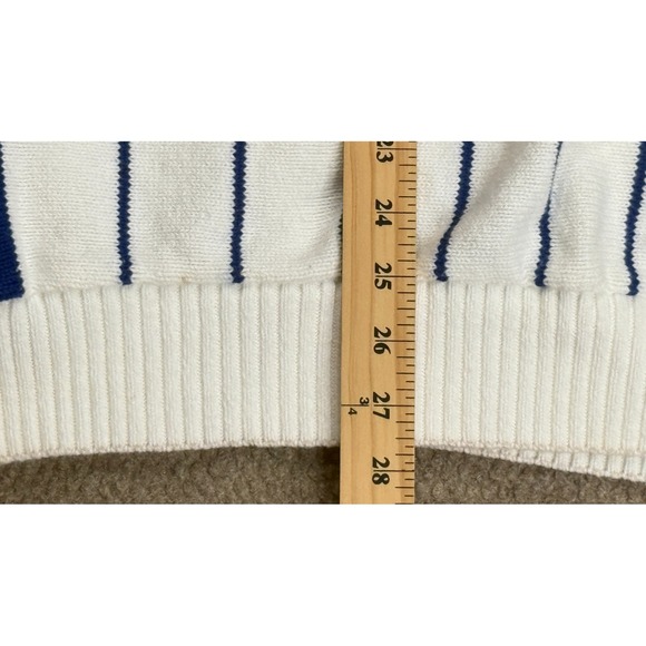 Nutmeg Vintage NBA Cleveland Cavaliers Striped Made In USA Sweater Size XXL - Picture 7 of 10